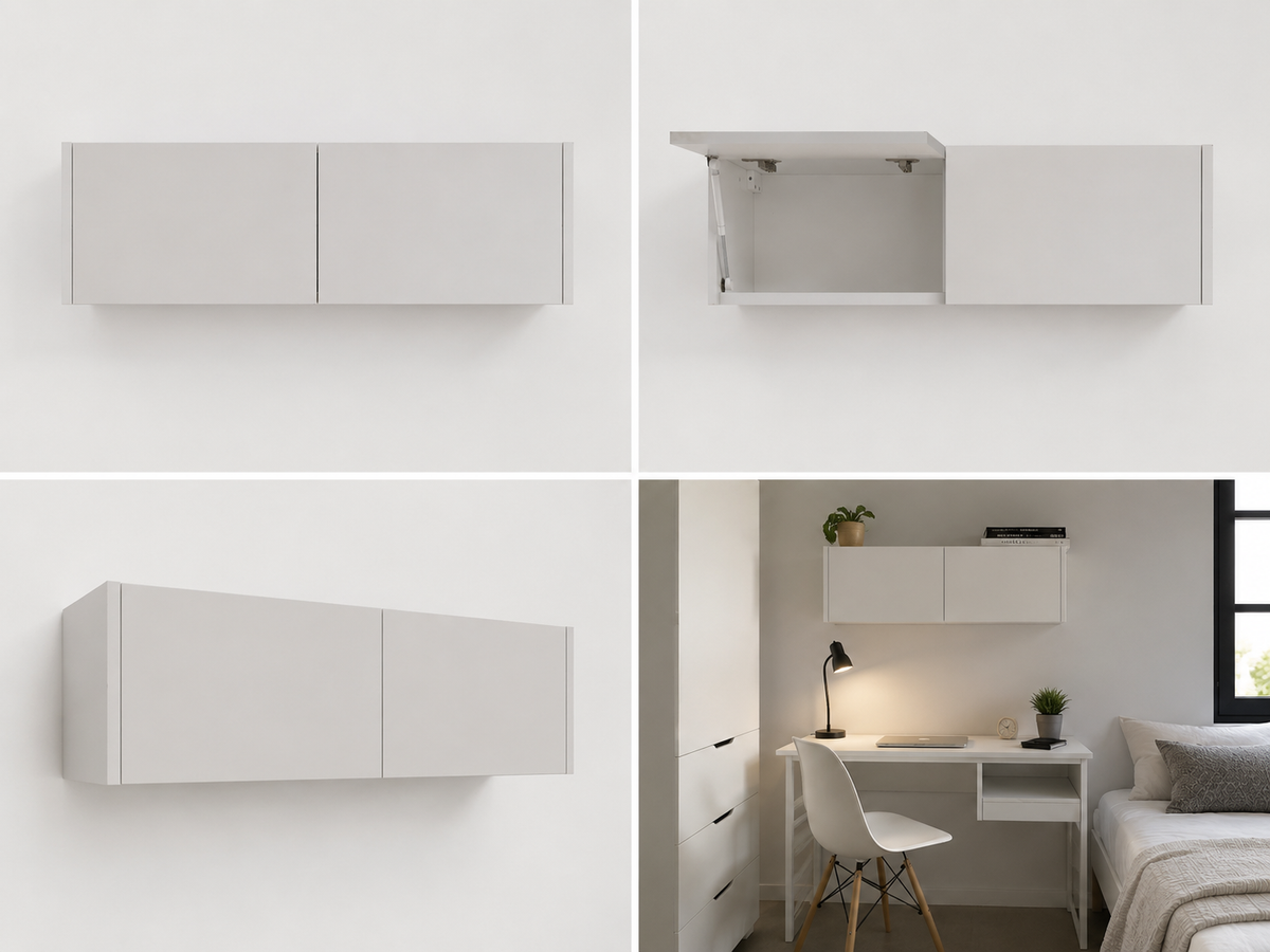 Element suspendu - Bureau 97x 30 x30