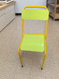 Chaise Jardin D'enfant Robuste, colorée et idéale pour crèche & maternelle