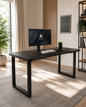 Bureau Gaming ARKEN Noir – 150 × 75 cm
