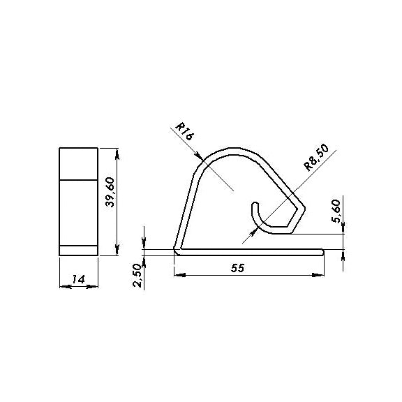 Serre-nappes Salwa Plast – Pinces de fixation pour nappe LOT de 12