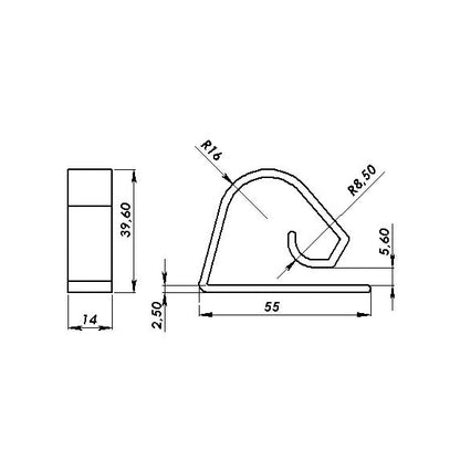 Serre-nappes Salwa Plast – Pinces de fixation pour nappe LOT de 12