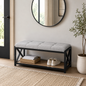Banquette d’entrée MANAR — 110 × 40 × H47 cm