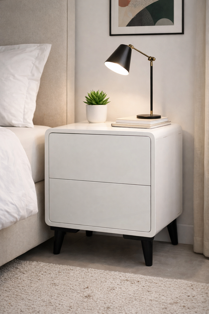 Table de nuit rustique – Charme naturel & douceur contemporaine